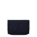 Lieblingstasche Skandi style navy blue wallet with Satch logo embroidery and durable fabric construction