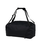 Lieblingstasche satch black sports bag with versatile straps and a separate shoe compartment for gym or school use.