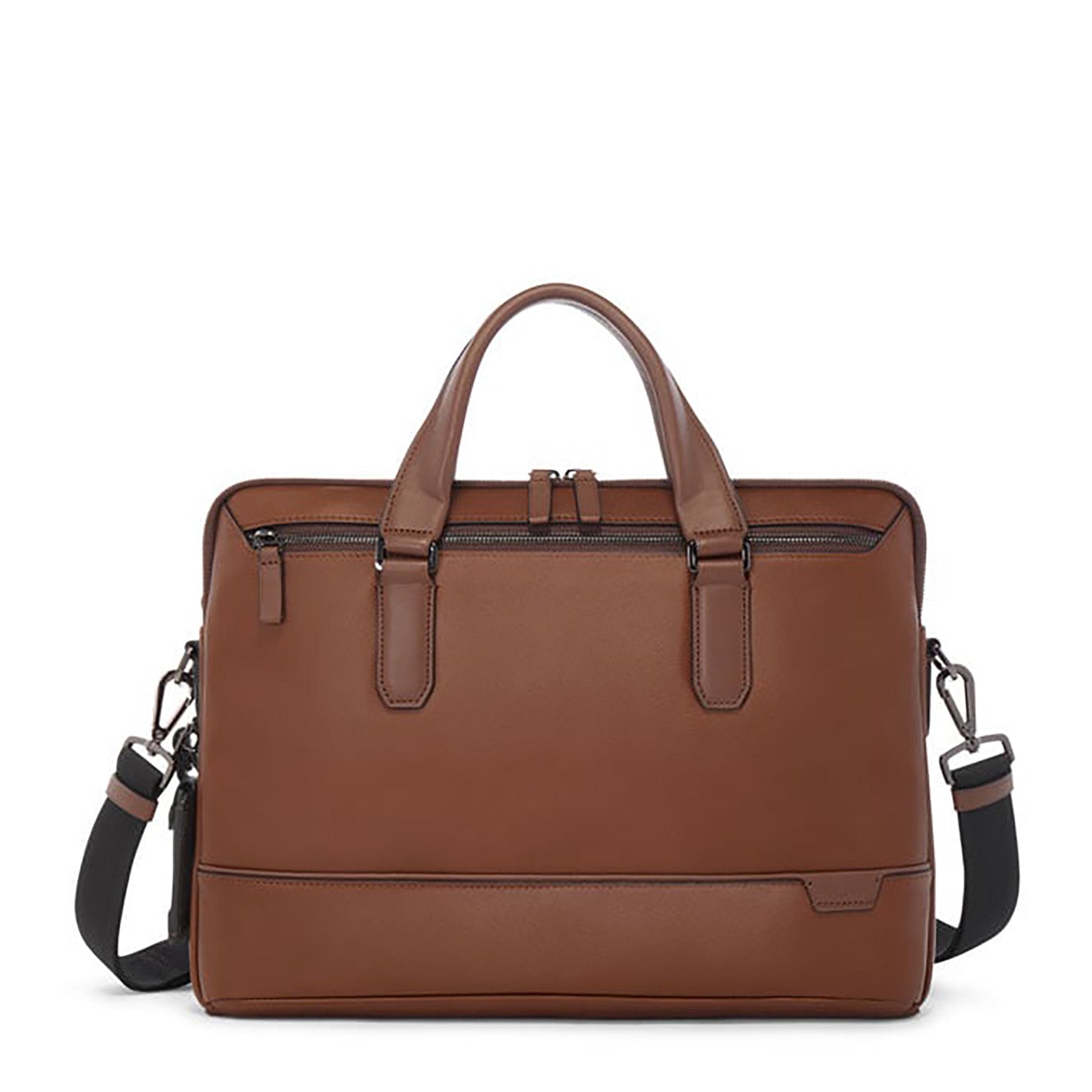 Tumi Harrison Leather Sycamore Slim Brief