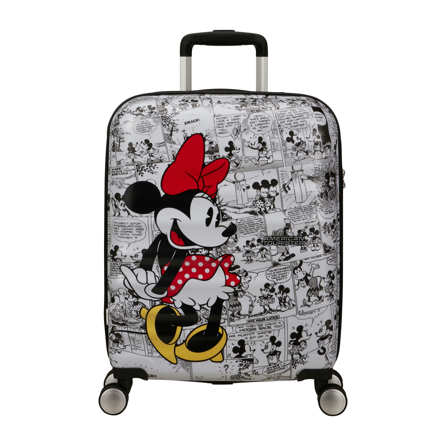 American-Tourister_WAVEBREAKER-DISNEY-Spinner-55_Minnie-Comics-White American Tourister WAVEBREAKER DISNEY Spinner 55