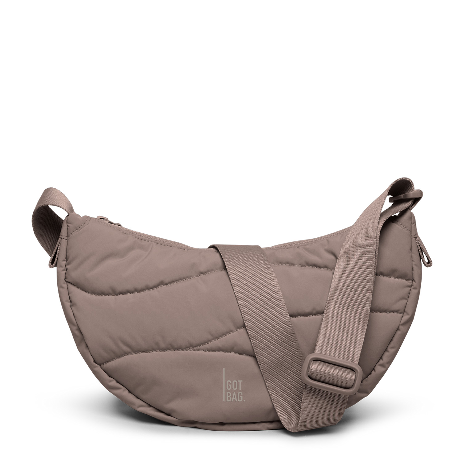 GOT BAG Wavy Puffer Moon Bag