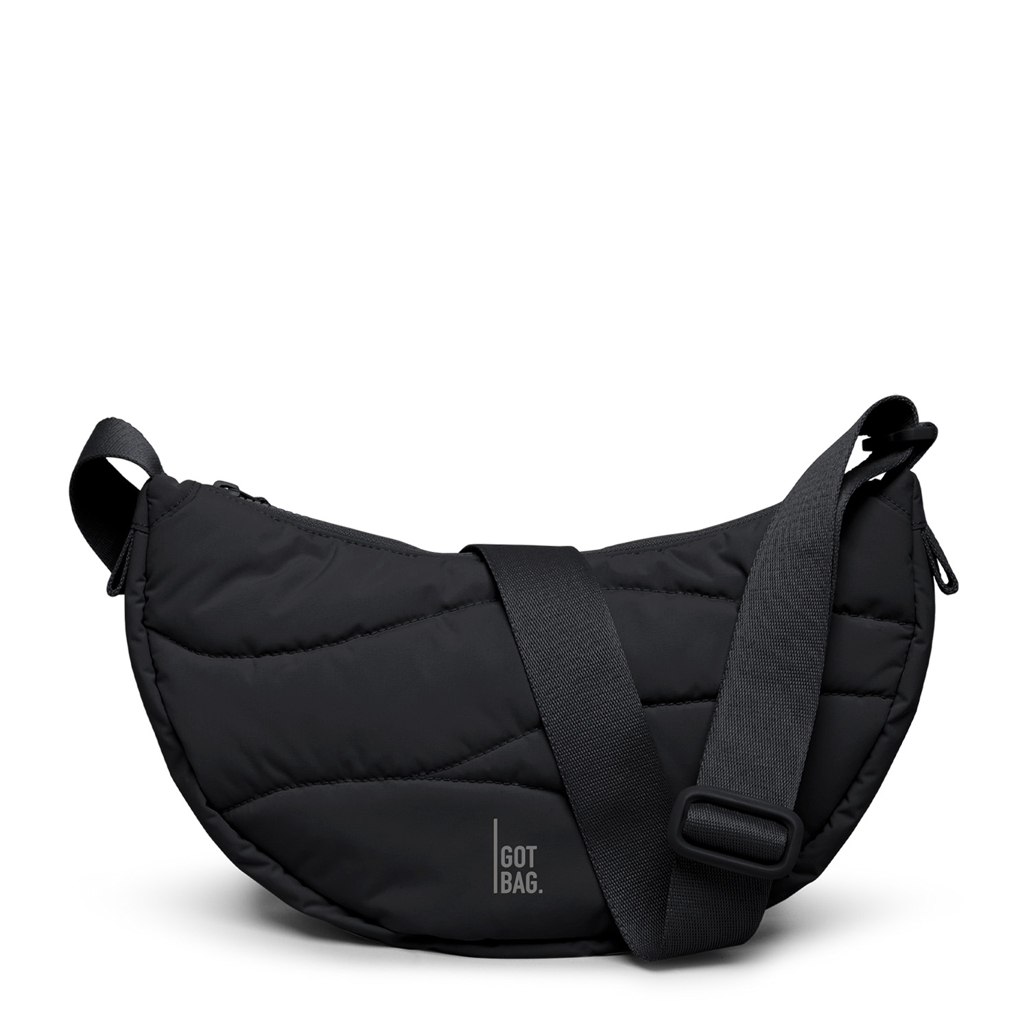 GOT BAG Wavy Puffer Moon Bag