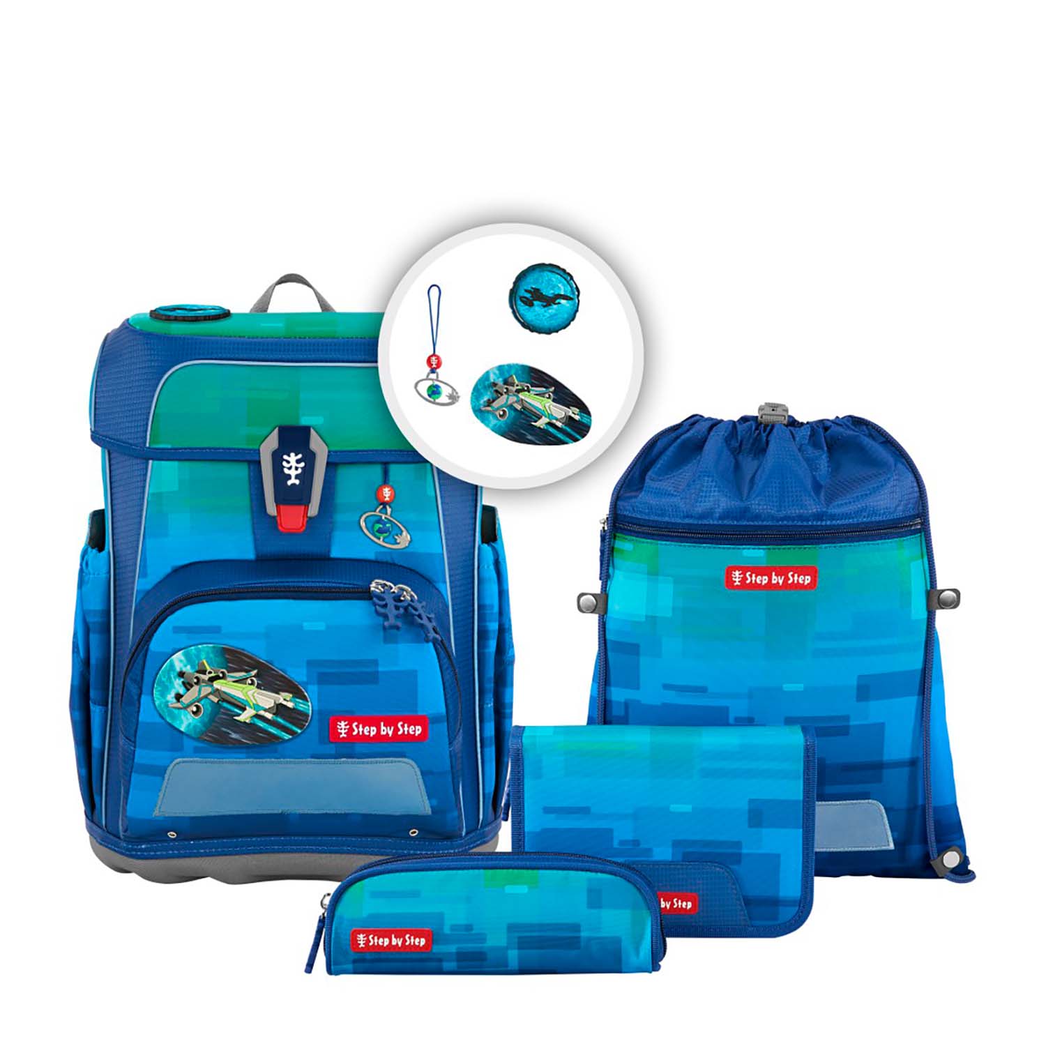 Step-by-Step_Cloud-OCEAN-Schulranzen-Set_00213432_Space-Craft-Spike_02 Step by Step Cloud OCEAN Schulranzen-Set