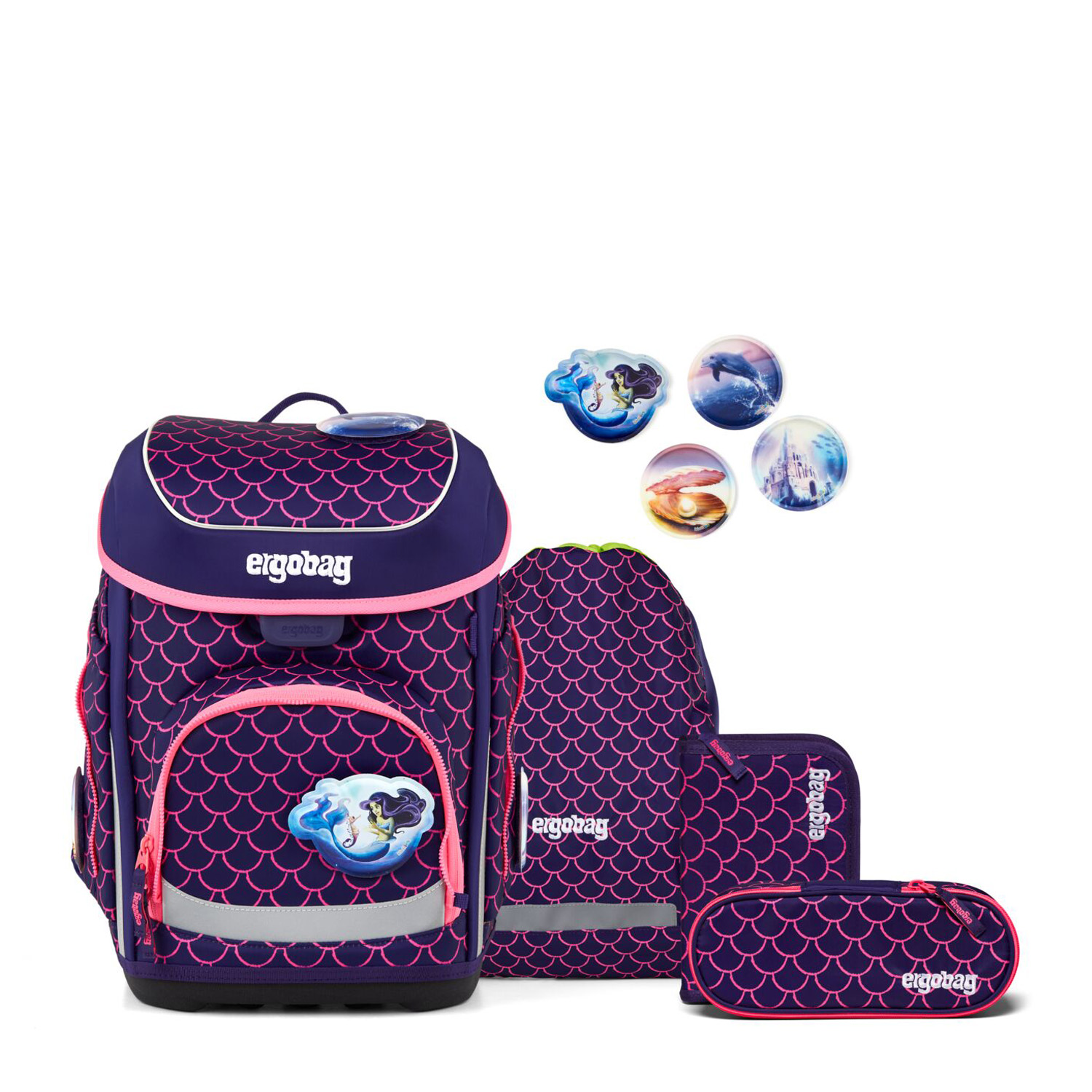 ergobag Cubo Color Flash