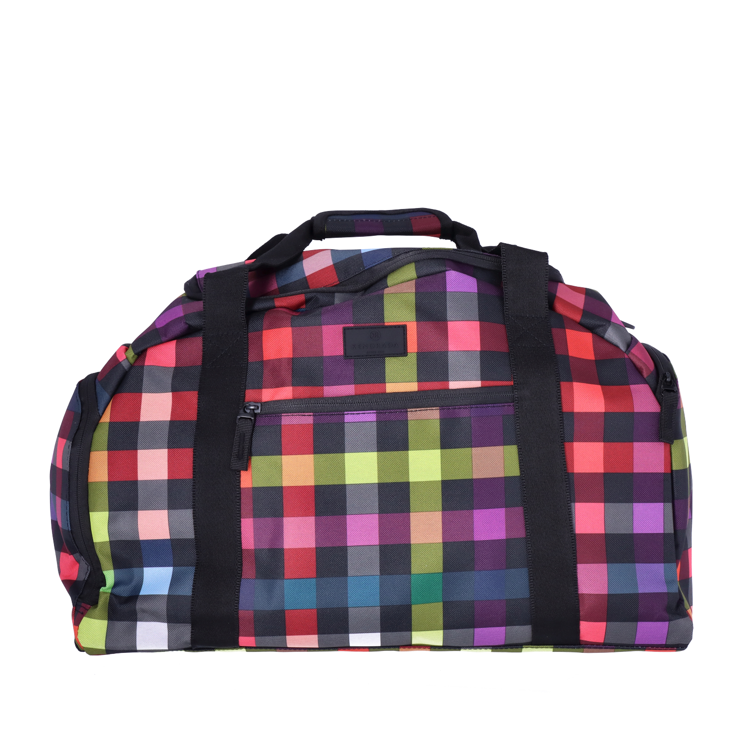 KENO-RADA-Rainbow-Duffle-M-mutli_SW1005373_multicolorcheck_1 KENORADA Rainbow Duffle M