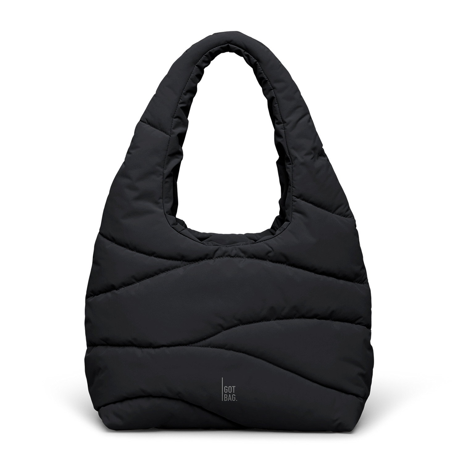 GOT BAG Wavy Puffer Shoulder Bag